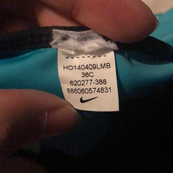 Teal Nike Sports Bra - Picture 6 of 6